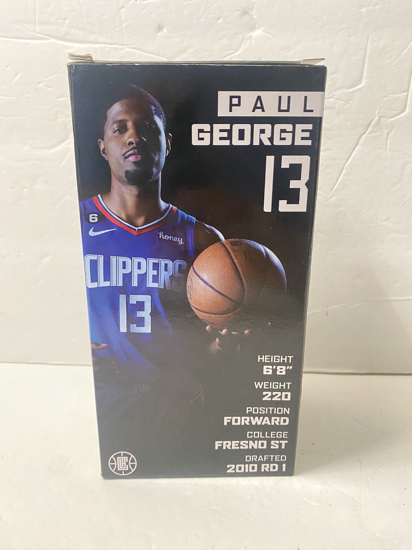 Paul George Los Angeles Clippers 2022 City Jersey Bobblehead FOCO