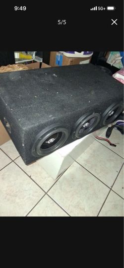Subwoofer box
