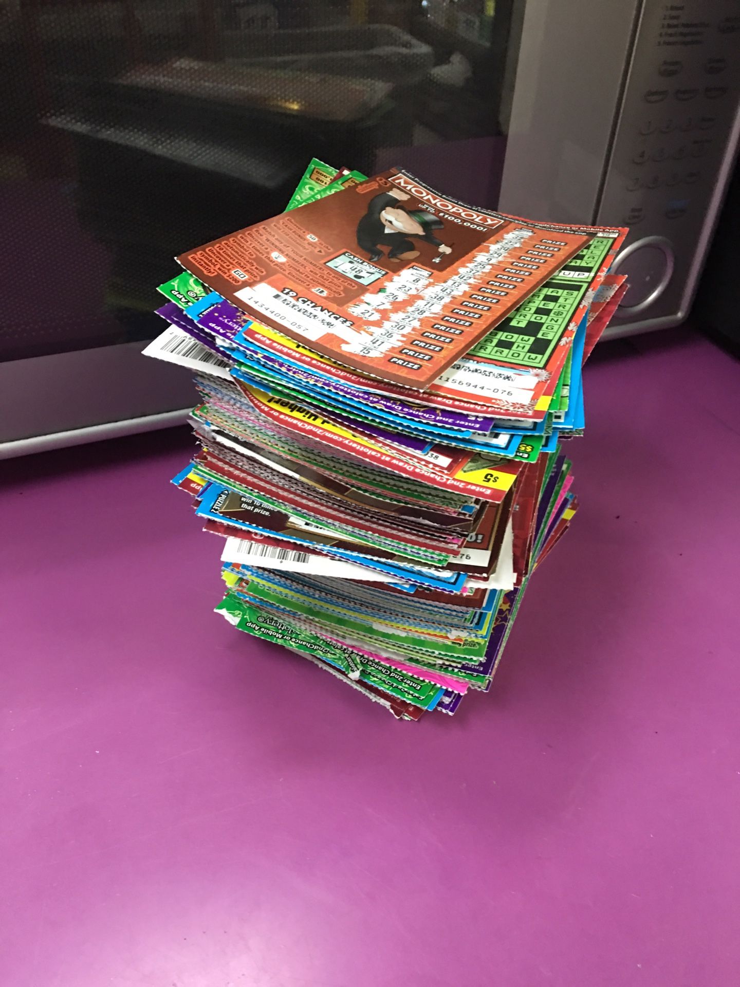 (500) California Lottery tickets $5 Second Chance Scratchers 2nd Redeemable.