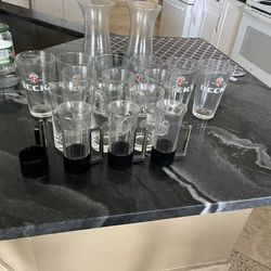 Alcohol Glasses And Coffee Cups 