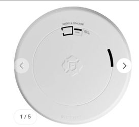 10-Year Battery 2-in 1 Smoke and Carbon Monoxide Alarm with Slim Profile Design