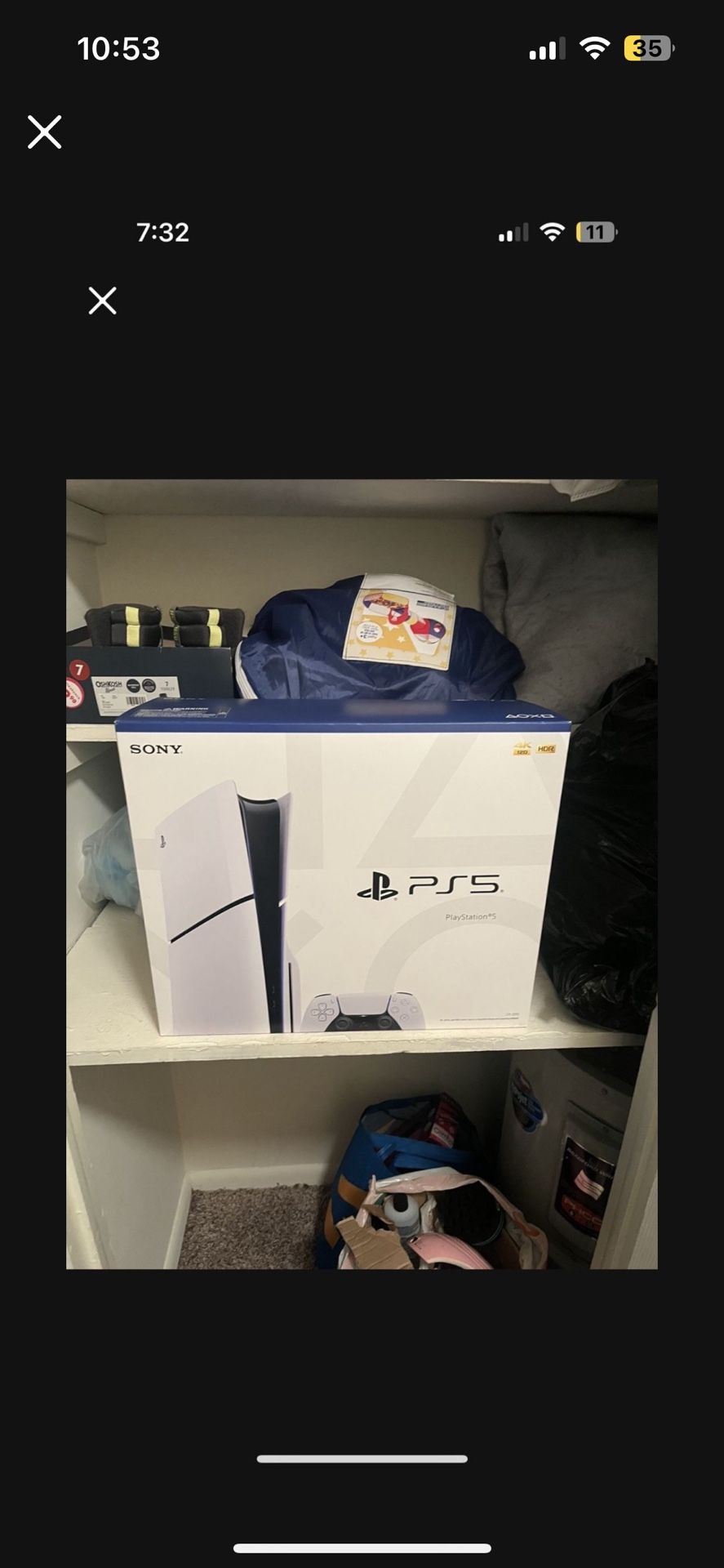 Ps5 (+) 75 Inch Vizio Smart TV COMBO