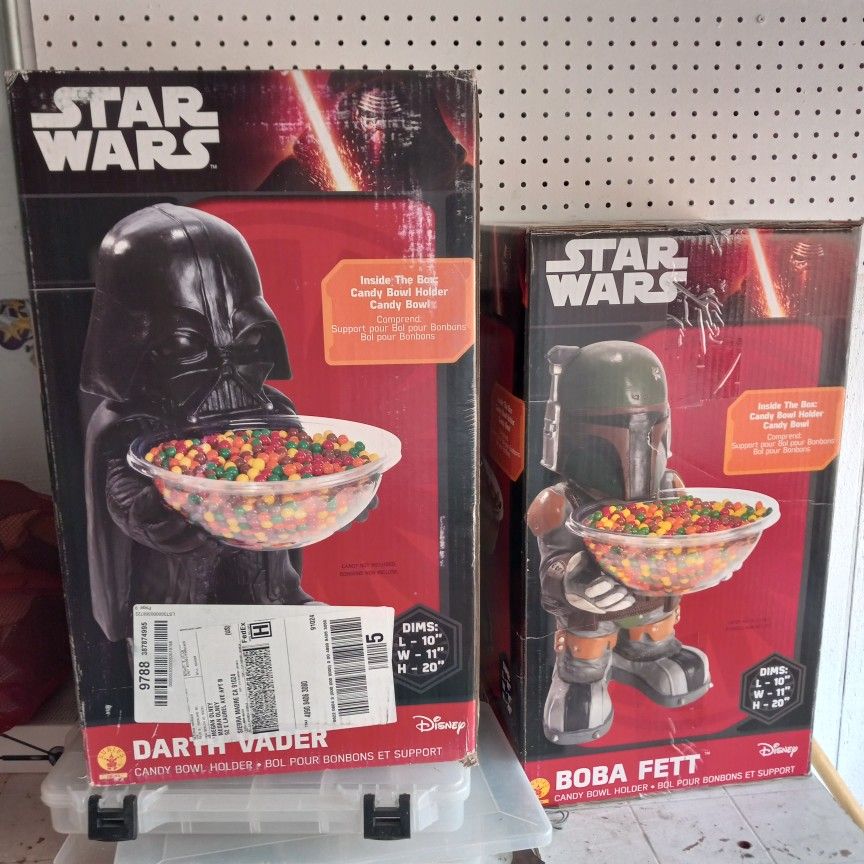 Star wars Candy Dishes 
