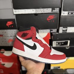 DS Jordan Spider-Man Origin Story 1s size 10.5 