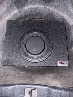 JBL Subwoofer in 8box Enclosure