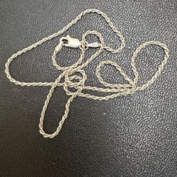 Alfi Chain Necklace Sterling Silver 