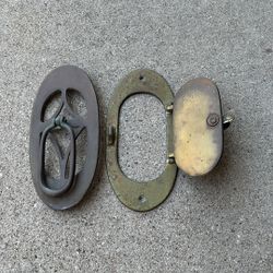 Brass Entry Door Speakeasy