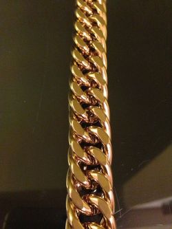 Gold Plated Thick 18MM Miami Cuban Link Bracelet
