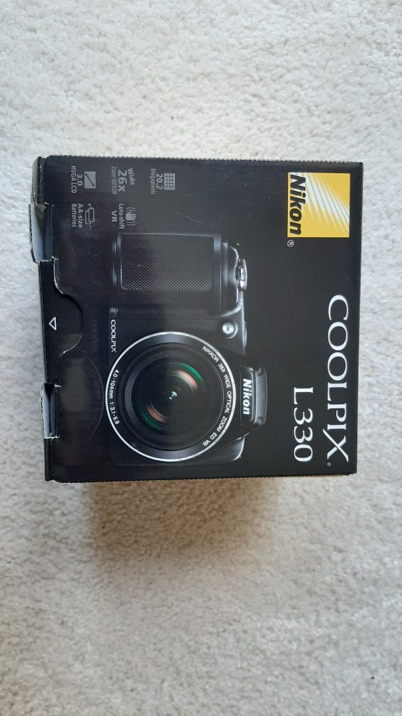 Nikon Coolpix L330 Digital Camera excellent condition hardly used, $75 local and cash only.
