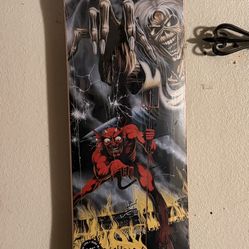 Iron Maiden Number Of The Beast Skateboard