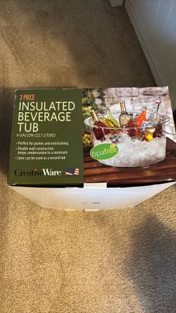 Insulated Beverage Tub