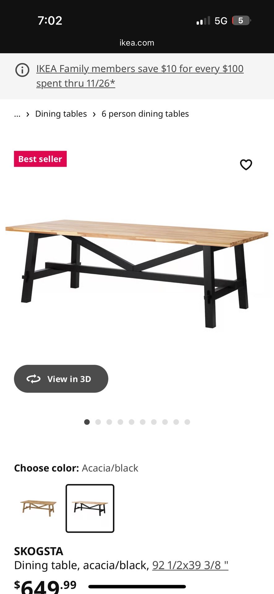 IKEA Table 