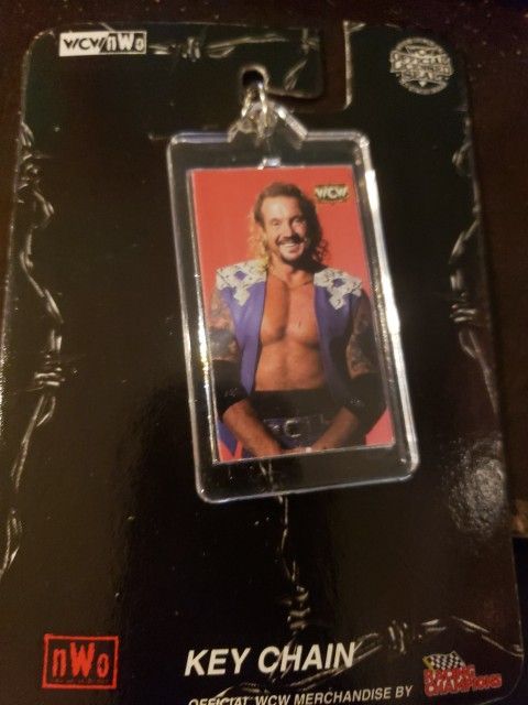 WCW Racing Champions Diamond Dallas Paige Key Chain