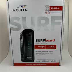 **BRAND NEW** Arris SURFboard 3.0 Cable Modem [Model SB6190]