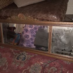 Antique Mirror And Frame 1926