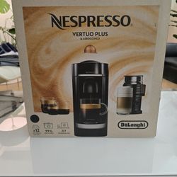 Nespresso Vertuo Plus Aeroccino3 Coffee and Espresso Maker