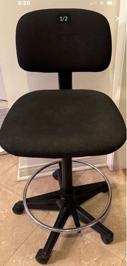 Black Armless  office Chair!!!!