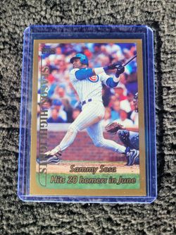 4 Sammy sosa cards ♥️