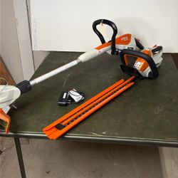 Stihl Cordless Weed Wacker And Hedger