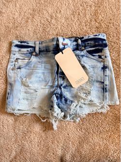 Boom Boom Jeans Distressed Shorts
