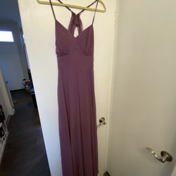 Purple Bridesmaid Dress 