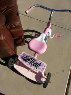 3 wheel kid pink bike