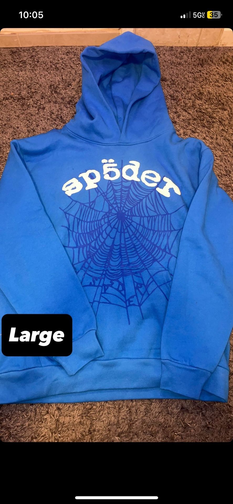 Spider Hoodie And Bape Shirt