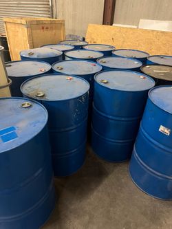 Metal 55 Gallon barrels
