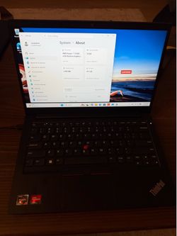 Lenovo ThinkPad E14 Gen 3 — Ryzen 7, 16GB RAM, 512GB SSD