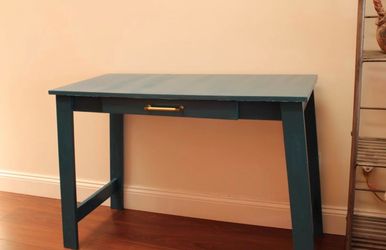 Blue Console Table