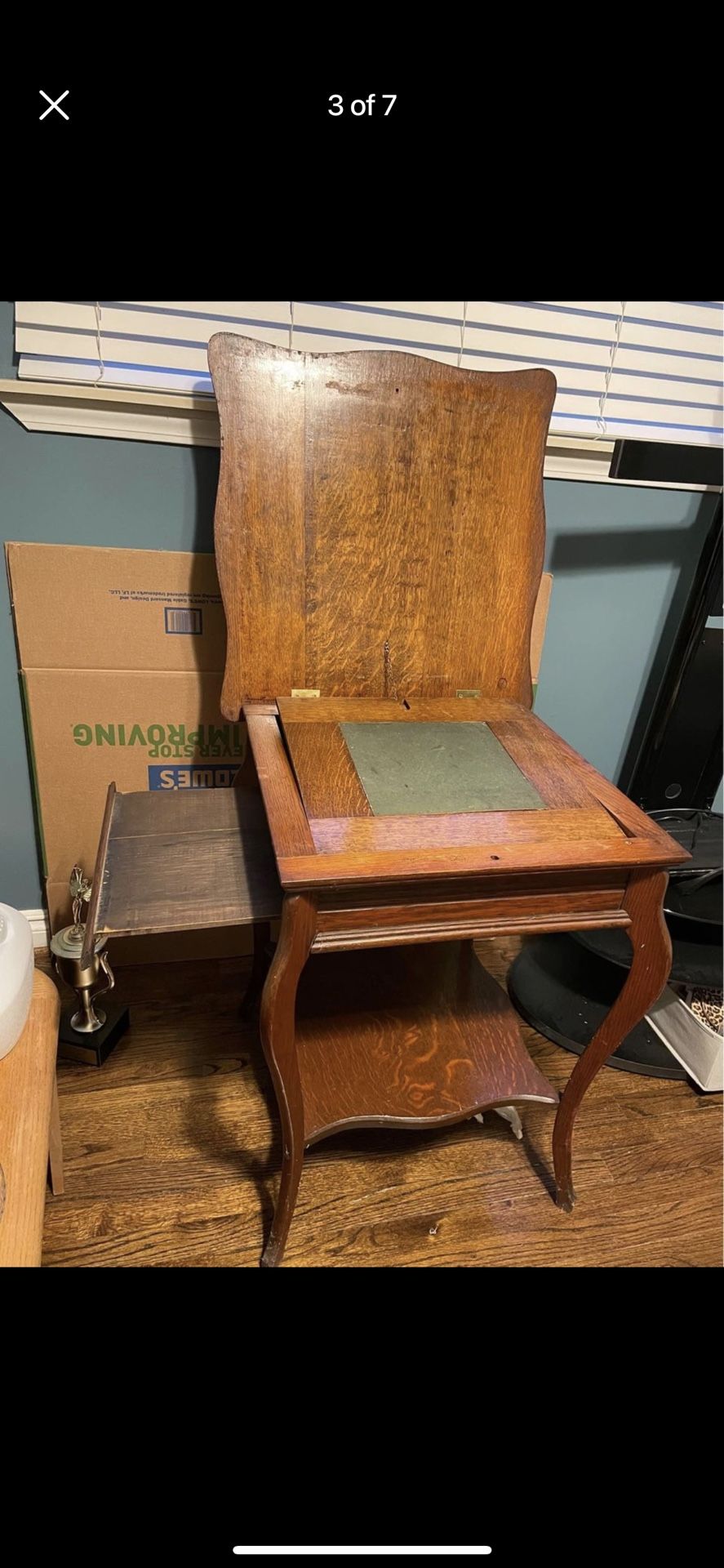 Vintage/antique writing desk/19th century desk/Beautiful vintage desk