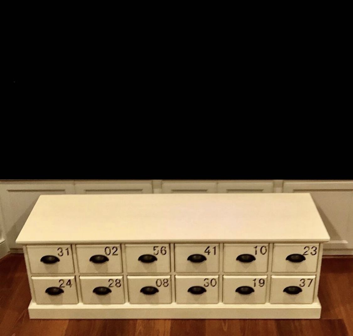 Storage Bench with Drawers