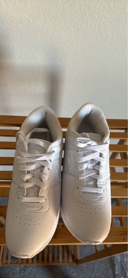 Fila White Low-Top Sneakers