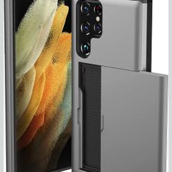 Compatible with Galaxy S23 Ultra Case Wallet with Credit Card Holder ID Card...