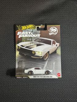 1969 FORD MUSTANG BOSS 302 Fast Furious Hot Wheels Premium  
