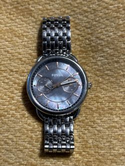Women’s Fossil Mother of Pearl Silver Strap watch 