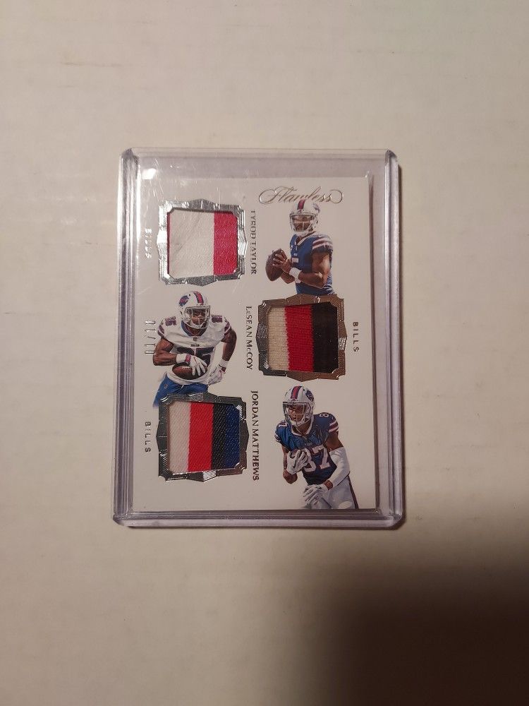Buffalo Bill's Football Card 