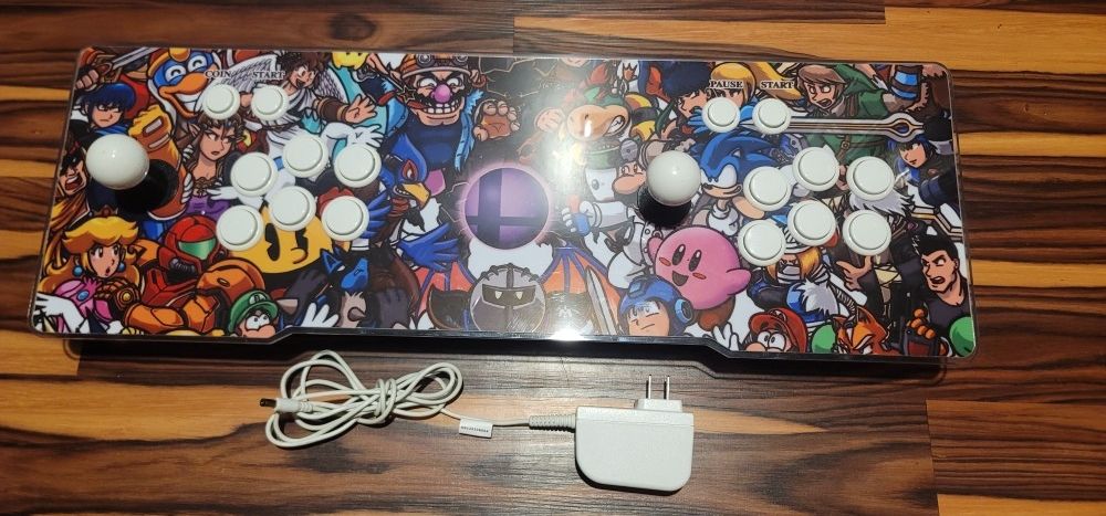 Pandora 3D Plus 10000 Games Dual Arcade Stick Setup
