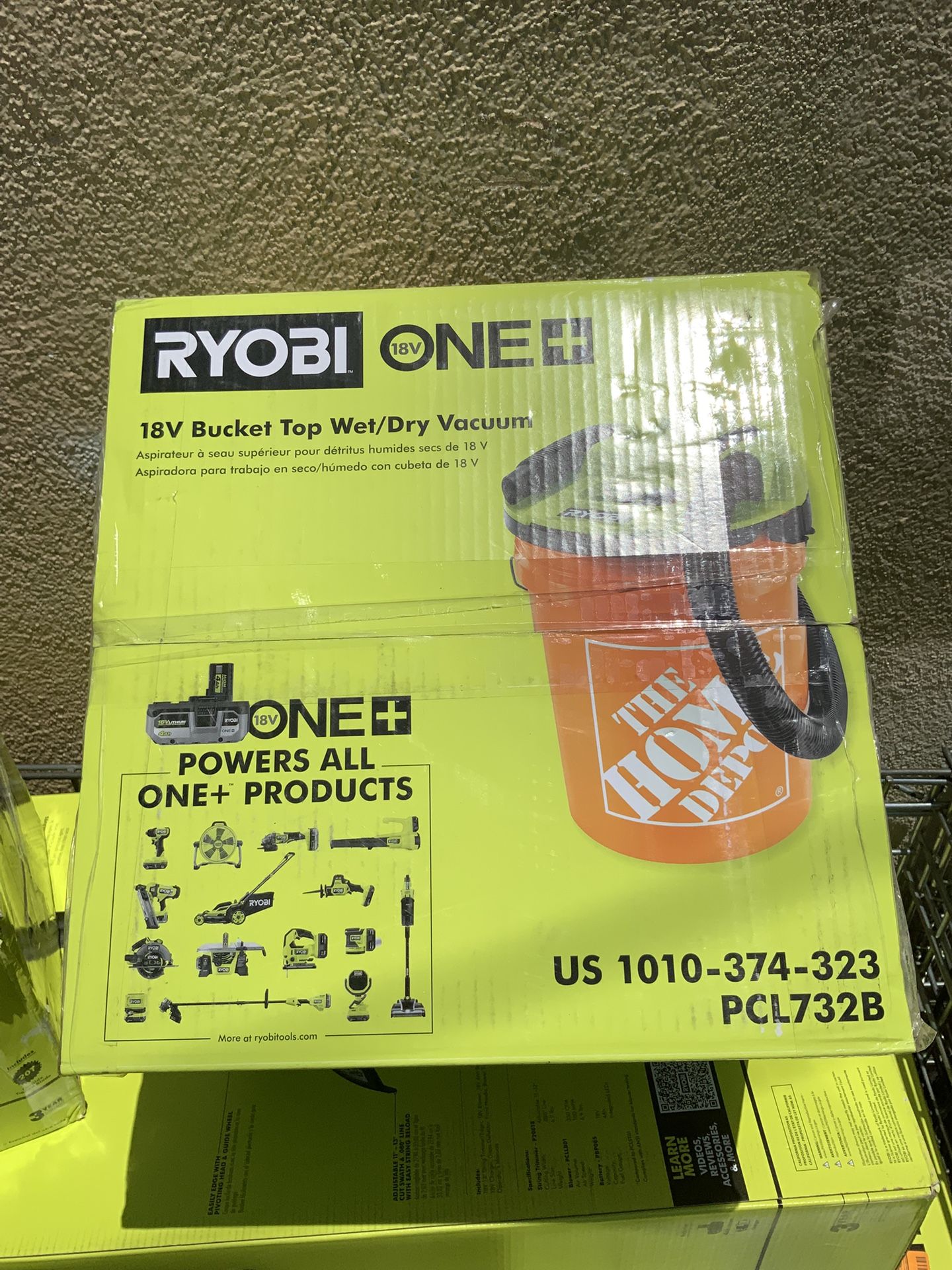 Ryobi 18v Bucket Wet/dry Vacuum