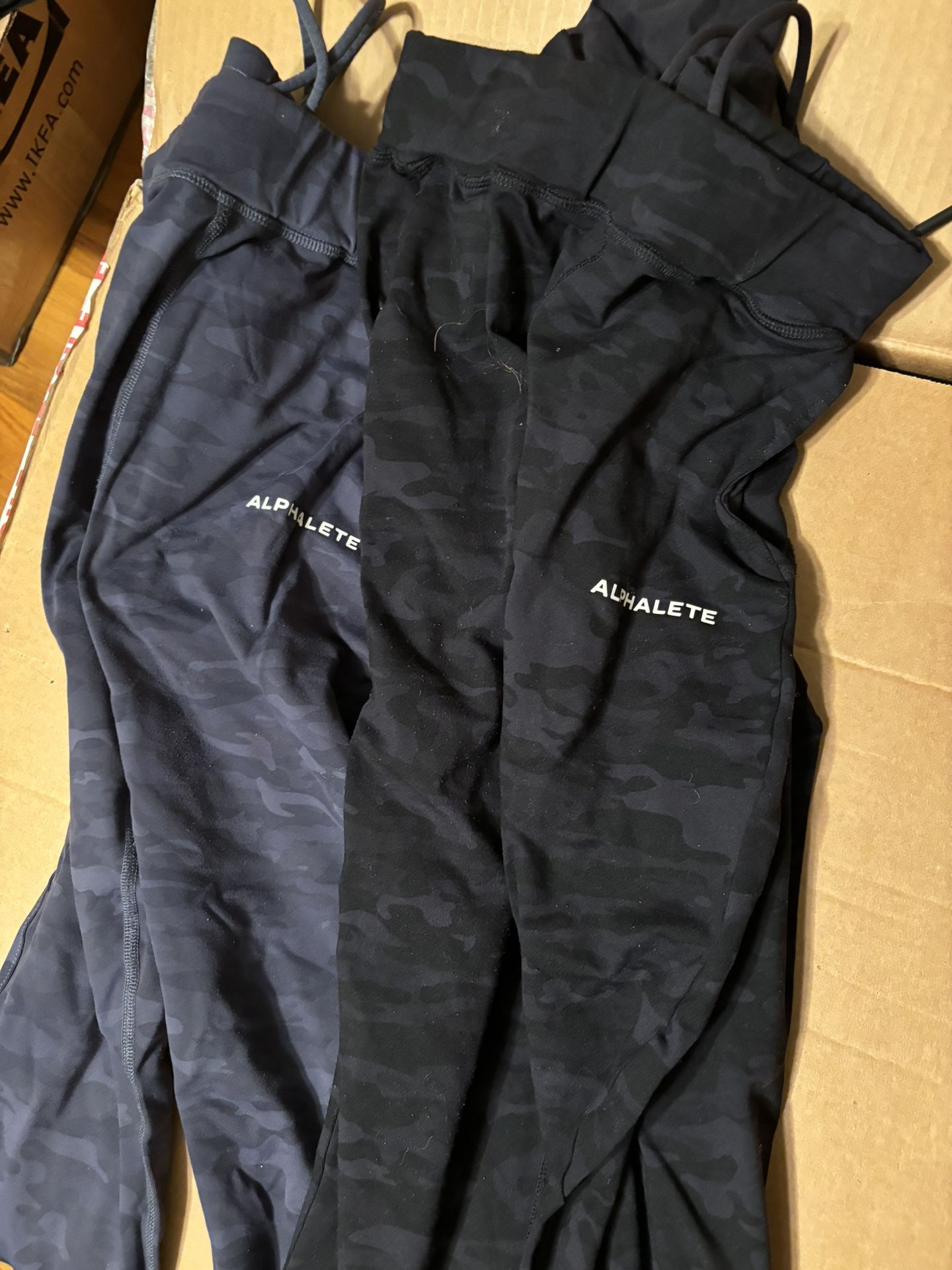 2 alphalete Style Mens Brand Jogger Sweatpants Man Gym