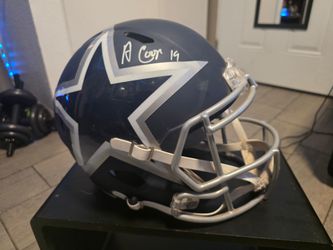 Amari Cooper Autographed Dallas Cowboys Full-Size Replica Helmet – JSA Sticker for verification (No COA Card) $140 OBO