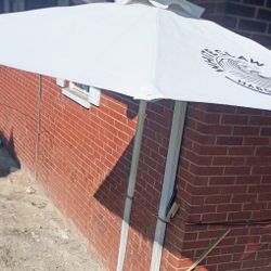 Large White Claw Seltzer Outdoor Umbrella