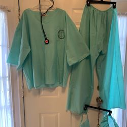 Halloween Dr. scrubs