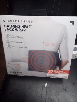 Sharper Image Calming Heat Back Wrap