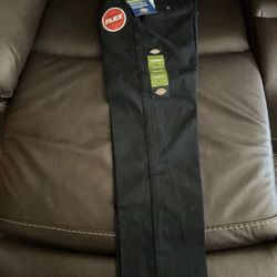 NWT Boys, Dickies Black Pants, Size 8 Slim