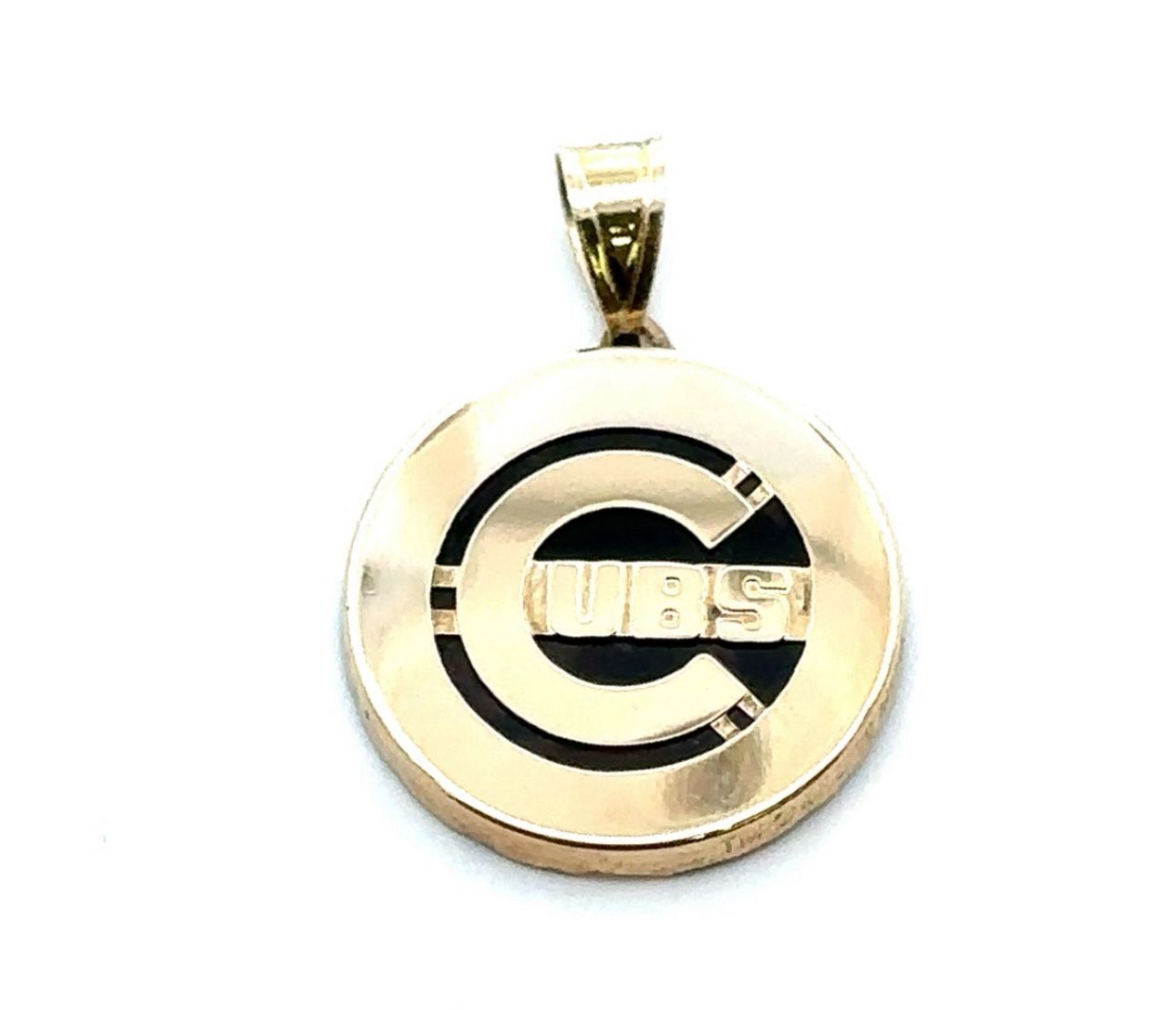Chicago Cubs 14k Yellow Gold Pendant Charm Necklace GP3101670