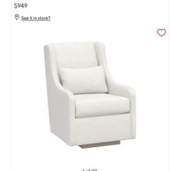 Rocker Glider And ottoman-Pottery Barn