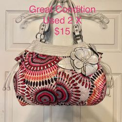 $10! Cute Spring Shoulder Bag / Purse 