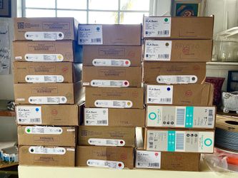 21 New Bambu Lab PLA Basic Refills + PolyLite PLA - Factory Sealed - $200 FIRM