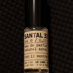 LE LABO Santal 33 - 5ml / 0.17oz Travel Spray (Almost Full)